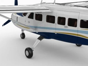 cessna 208 caravan 3D Model