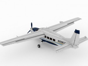 cessna 208 caravan Model 3D