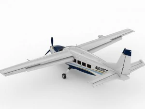 cessna 208 caravan 3D Model
