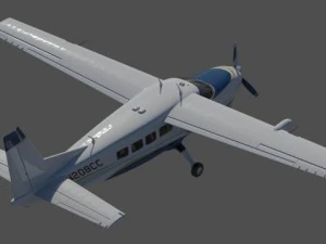 cessna 208 caravan 3D Model
