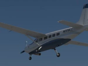 cessna 208 caravan 3D Model