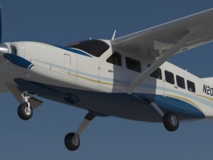 cessna 208 caravan Model 3D