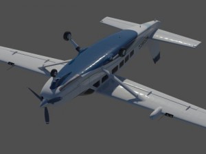 cessna 208 caravan Model 3D