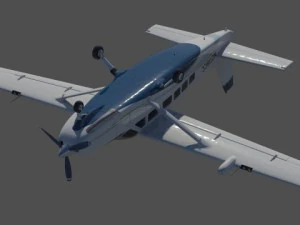 cessna 208 caravan 3D Model