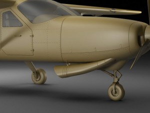 cessna 208 caravan Model 3D