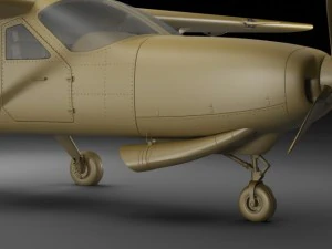 cessna 208 caravan 3D Model