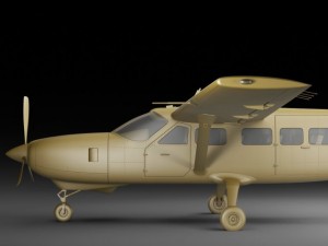 cessna 208 caravan Model 3D