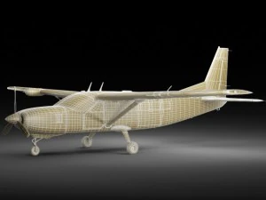 cessna 208 caravan 3D Model
