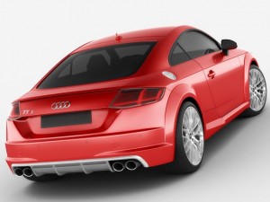 audi tts 2015 3D Model