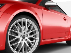 audi tts 2015 3D Model