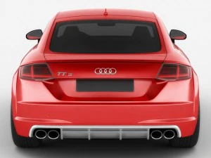 audi tts 2015 3D Model