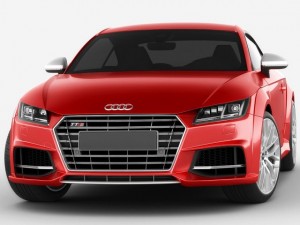 audi tts 2015 3D Model