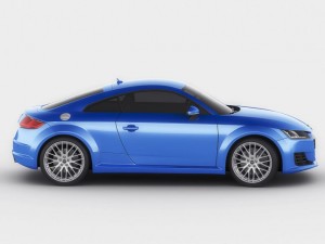 audi tt 2015 3Dモデル