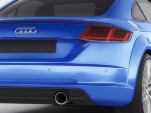 audi tt 2015 3Dモデル