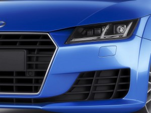 audi tt 2015 3Dモデル