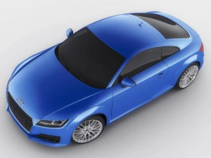 audi tt 2015 3D Model