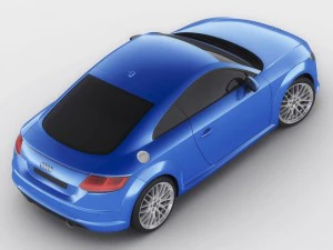 audi tt 2015 3D Model