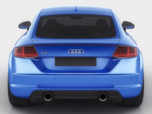 audi tt 2015 3Dモデル