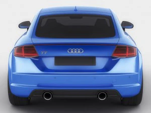 audi tt 2015 3D Model