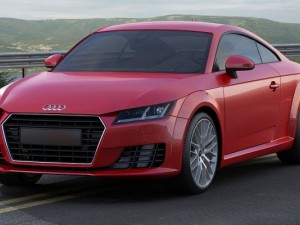 audi tt 2015 3Dモデル