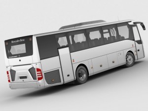 mercedes tourismo k 3D Model