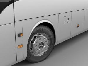 mercedes tourismo k 3D Model