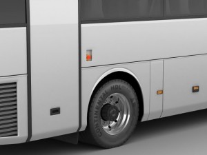 mercedes tourismo k 3D Model