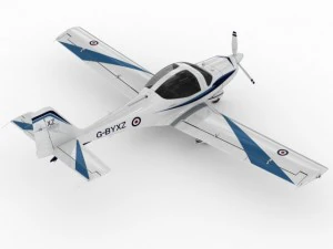 grob g115 e tutor 3D Model