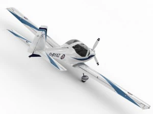grob g115 e tutor 3D Model