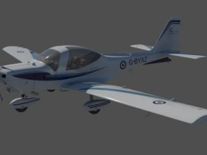 grob g115 e tutor 3D Model