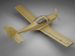 grob g115 e tutor 3D मॉडल