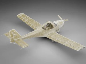 grob g115 e tutor 3D Model