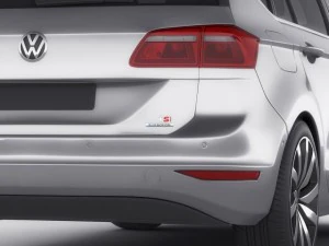 vw golf sportsvan 2014 3D Model