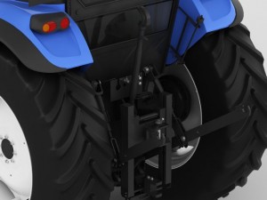 new holland td5 tractor 3D Model