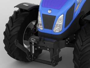 new holland td5 tractor 3D Model