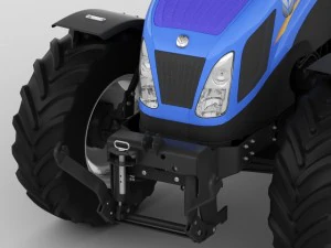 new holland td5 tractor 3D Model