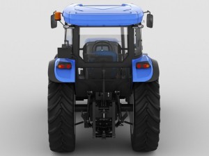new holland td5 tractor 3D Model