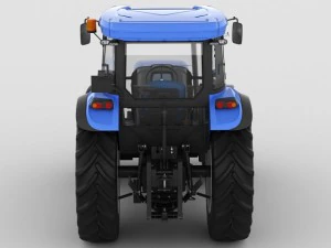 new holland td5 tractor 3D Model