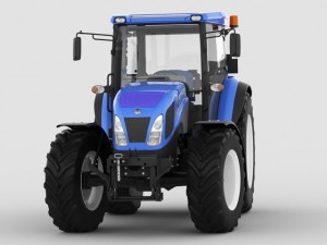 new holland td5 tractor 3D Model