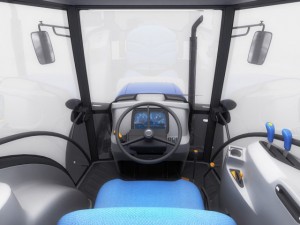 new holland td5 tractor 3D Model