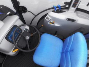 new holland td5 tractor 3D Model
