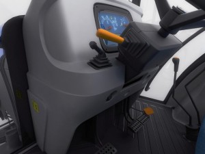 new holland td5 tractor 3D Model
