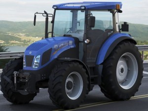 new holland td5 tractor 3D Model