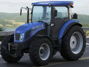 new holland td5 tractor 3D Model