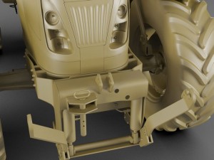 new holland td5 tractor 3D Model