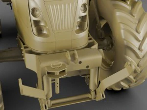 new holland td5 tractor 3D Model