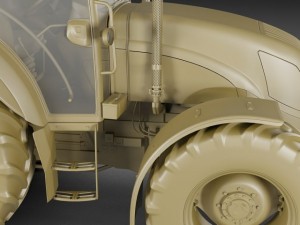 new holland td5 tractor 3D Model