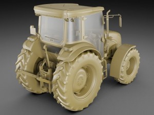 new holland td5 tractor 3D Model