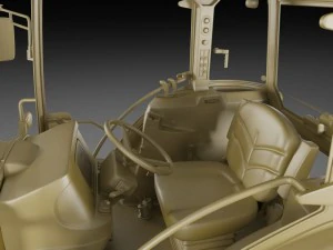 new holland td5 tractor 3D Model