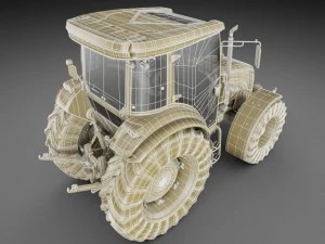 new holland td5 tractor 3D Model